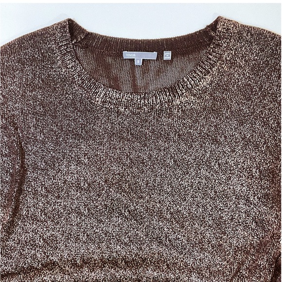 Vince Rayon Scoop Neck Drop Shoulder Sweater - Picture 4 of 7